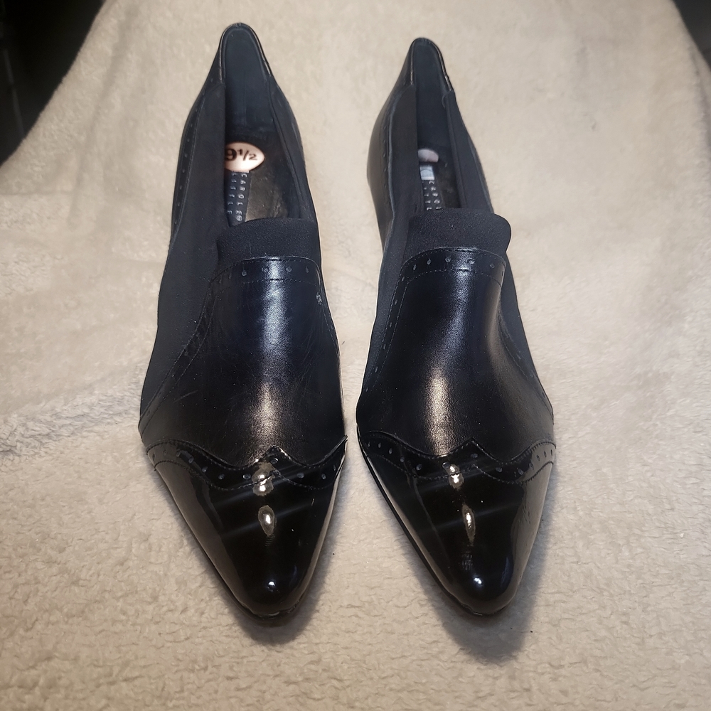 Carol Little Black Booties Size 9.5